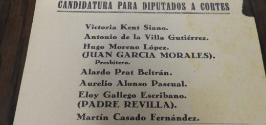 Candidatura para las elecciones legislativas 1933