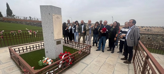 El PSOE de Toledo homenajea a los represaliados del franquismo