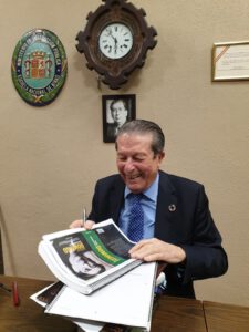 Federico Mayor Zaragozaen la AMA