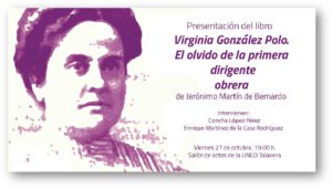 Presentación del libro Virginia González