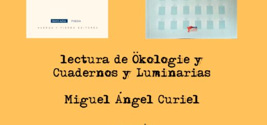 Presentación libros de Miguel Ángel Curiel