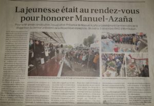 homenaje a Azaña