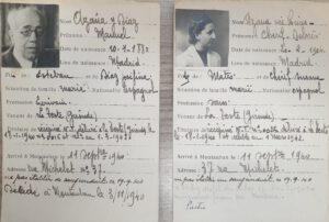 fichas policiales Azaña