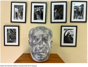 Busto Manuel Azaña. Archivo AMA