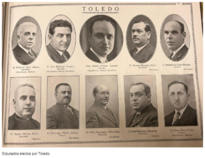 diputados elector por Toledo. Archivo AMA