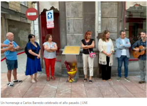 Homenaje a Carlos Barredo en 2024
