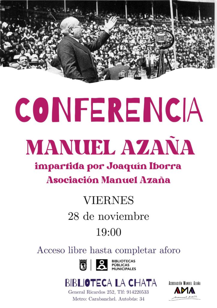 Conferencia sobre Manuel Azaña