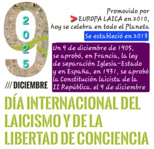 Día Internacional del Laicismo y de la Libertad de Conciencia