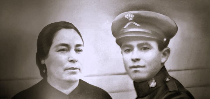 Agustín Felipe Labrado Bolonio y su mujer Sinforosa Ovejero Collado