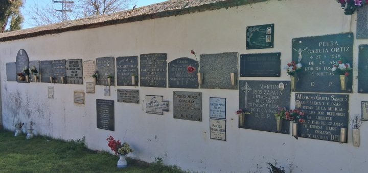 Foto muro cementerio Talavera