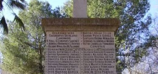 Consuegra- memorial de los Caídos por Dios y por España